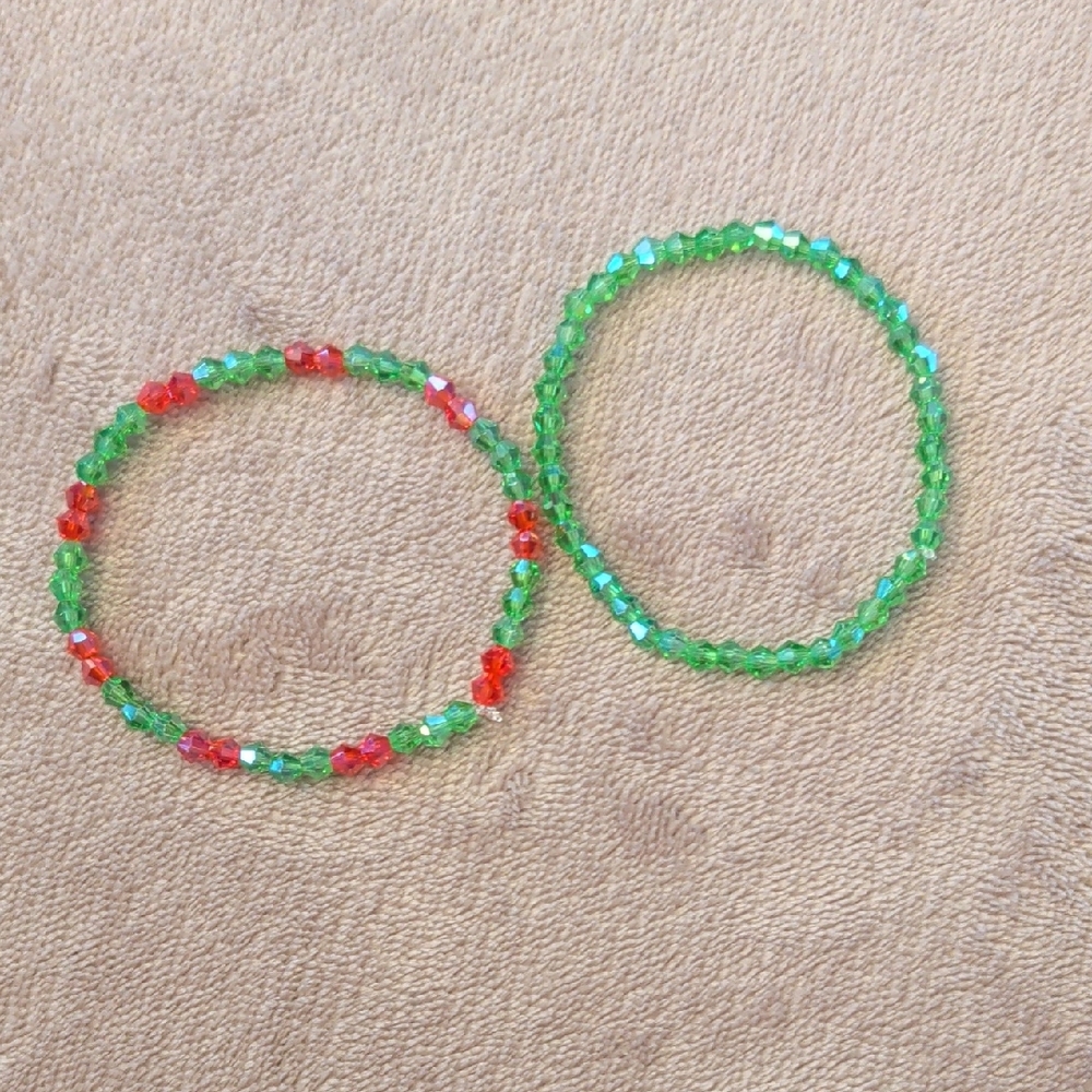 Colorful Kids Beaded Bracelets